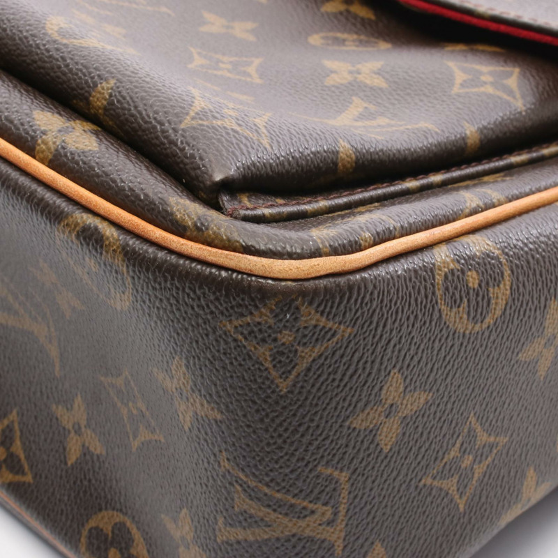 LOUIS VUITTON Vivacite GM 單肩手提包 M51163 Monogram 帆布 二手 女士-6