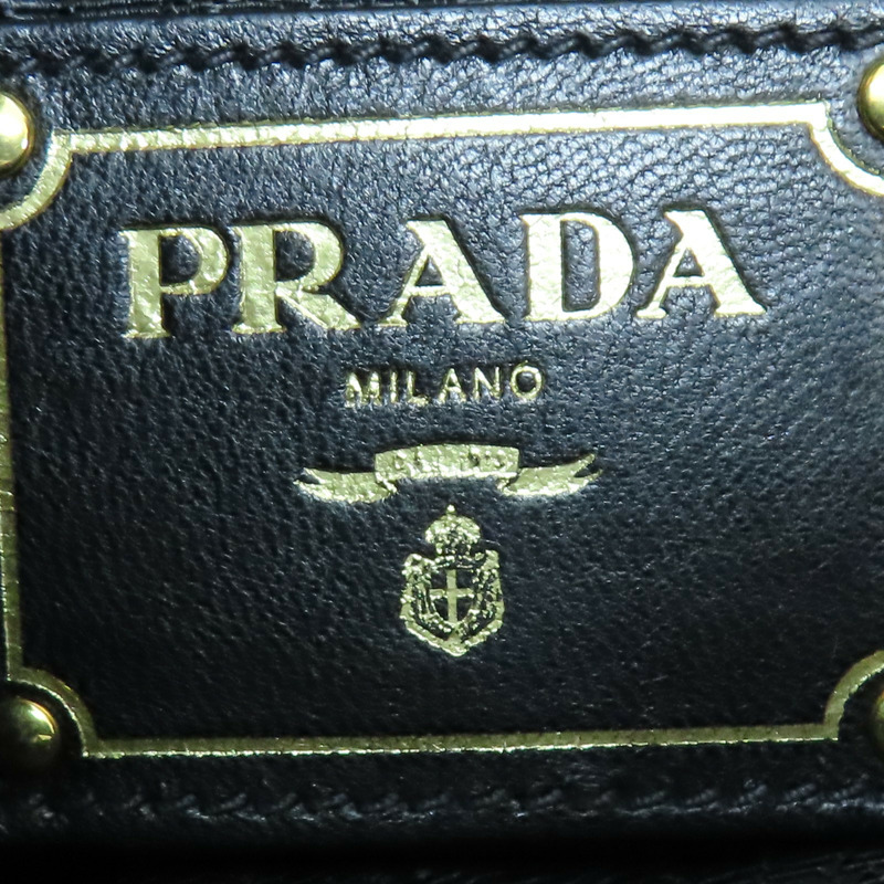 黑色 尼龍 Tessuto Gaufre 兩用包 BN1336【PRADA 普拉達】 BN1336-9