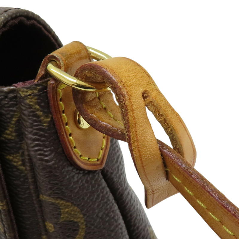 棕色 原花帆布 Favorite MM 肩背包 M40718【LOUIS VUITTON LV 路易威登】 M40718-19