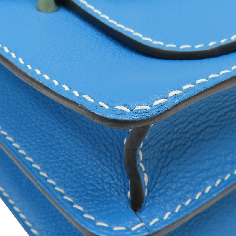 坦桑尼亞藍 Evercolor皮革 Roulis 23 肩背包 A刻 H069551CCB3-11