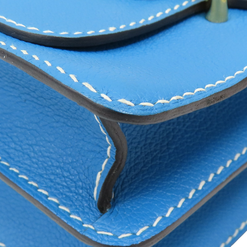 坦桑尼亞藍 Evercolor皮革 Roulis 23 肩背包 A刻 H069551CCB3-12