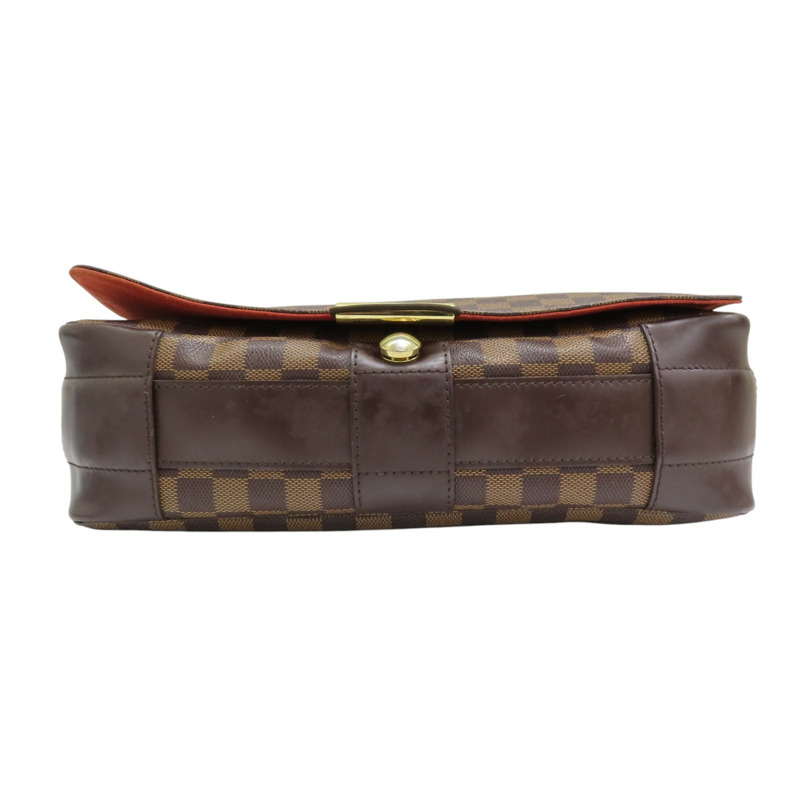 棕色 棋盤格帆布 Bastille 肩背包 霉斑 N45258-3