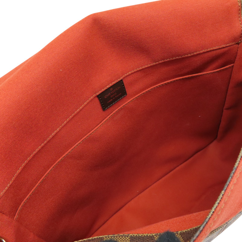 棕色 棋盤格帆布 Bastille 肩背包 霉斑 N45258-4