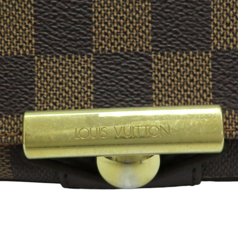 棕色 棋盤格帆布 Bastille 肩背包 霉斑 N45258-7