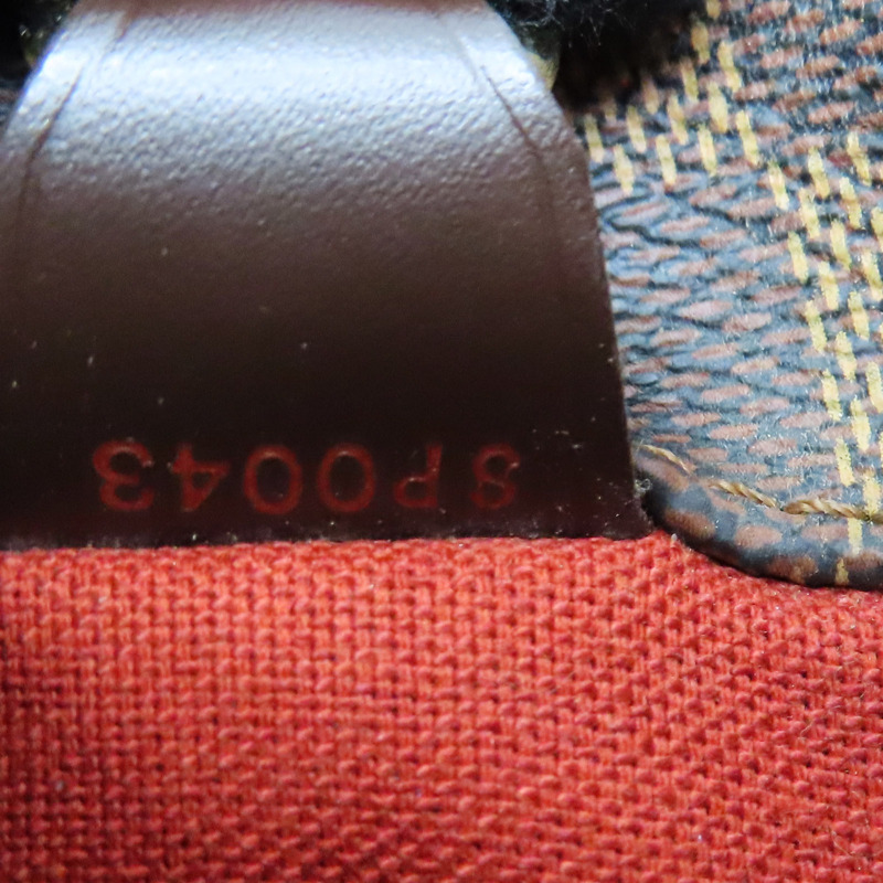 棕色 棋盤格帆布 Bastille 肩背包 霉斑 N45258-10