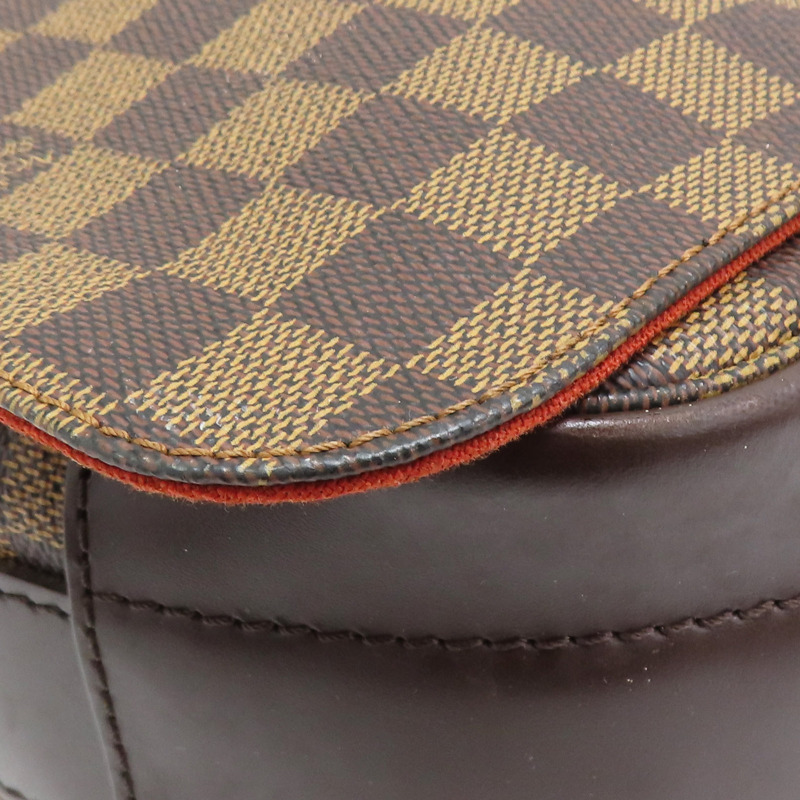 棕色 棋盤格帆布 Bastille 肩背包 霉斑 N45258-13