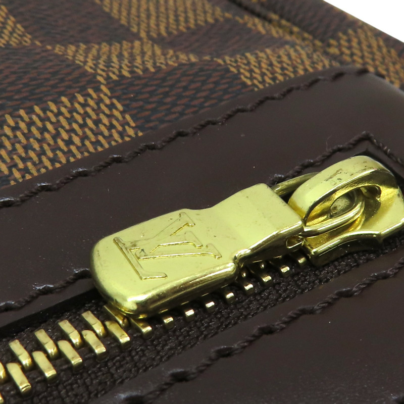 棕色 棋盤格帆布 Bastille 肩背包 霉斑 N45258-16