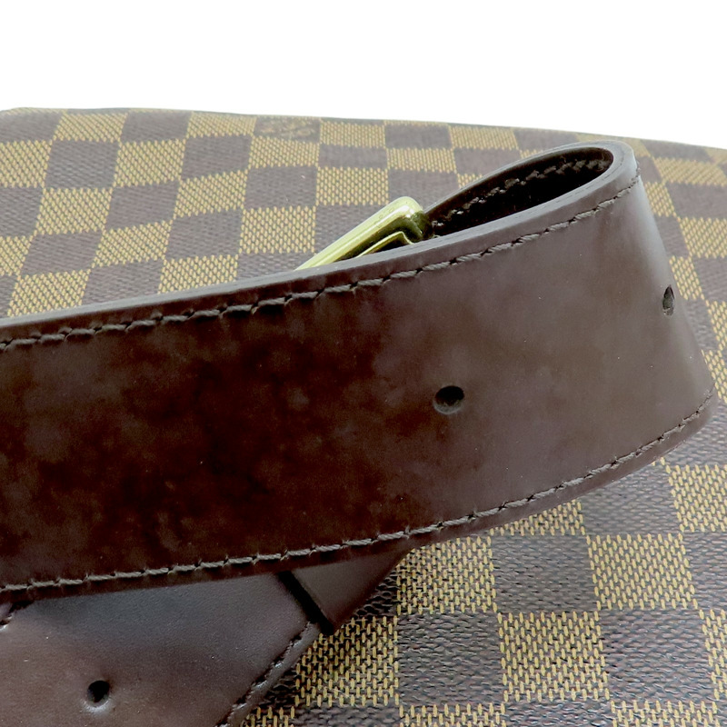 棕色 棋盤格帆布 Bastille 肩背包 霉斑 N45258-18