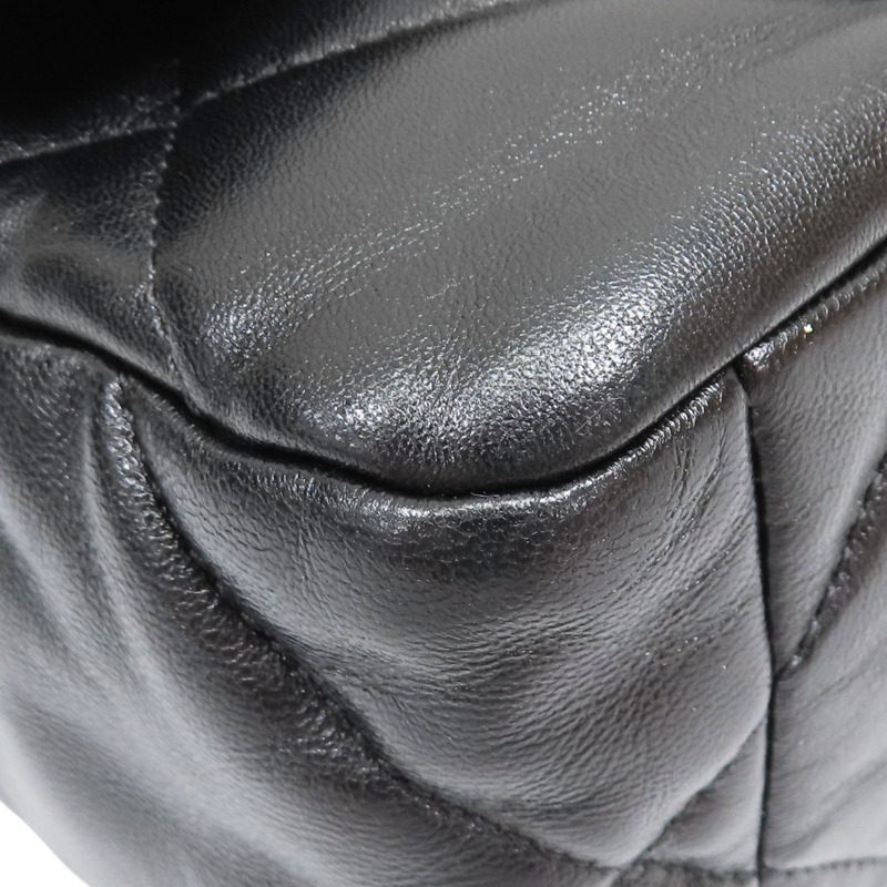 黑色 羊皮 19 Bag 26cm 鍊帶 肩背包 AS1160-8