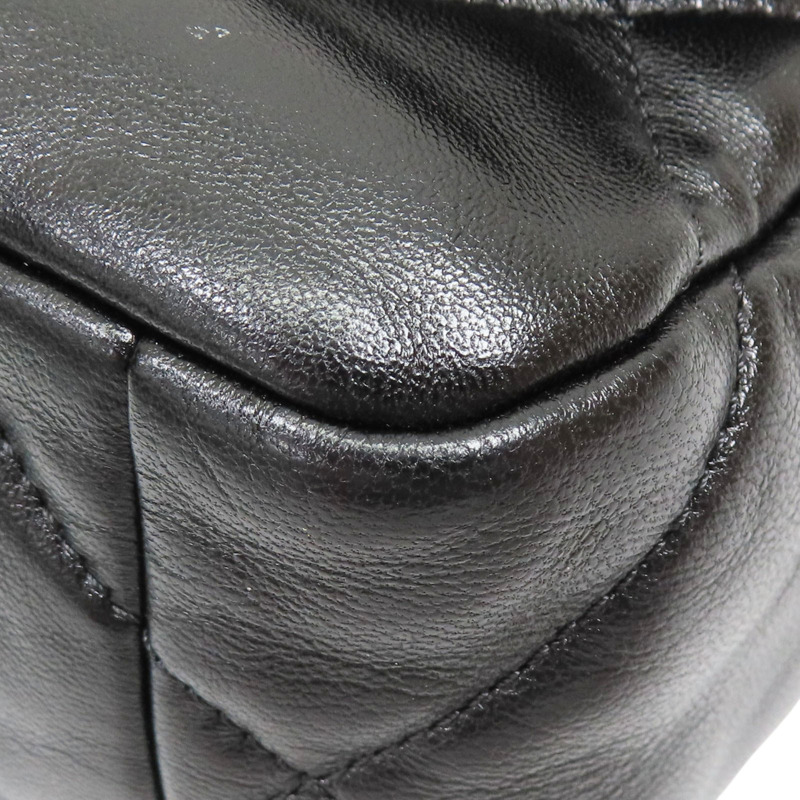 黑色 羊皮 19 Bag 26cm 鍊帶 肩背包 AS1160-9