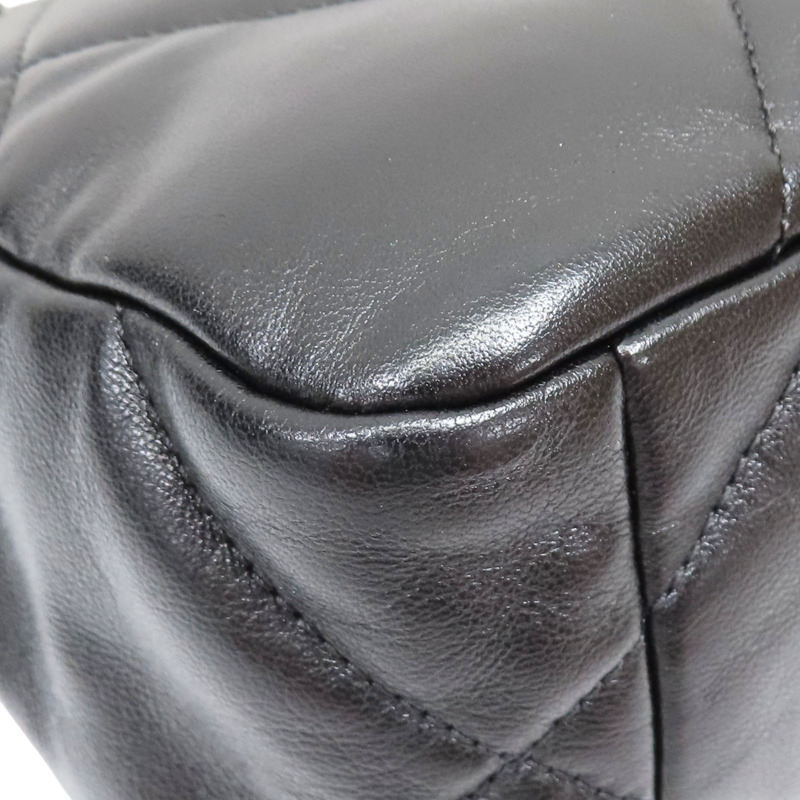 黑色 羊皮 19 Bag 26cm 鍊帶 肩背包 AS1160-10
