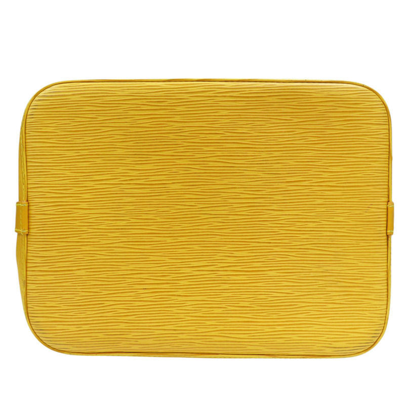 黃色 Epi水波紋 牛皮 Petit Noe 水桶包 肩背包 M44109-3