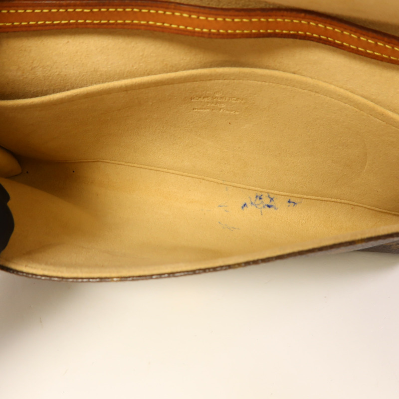 LOUIS VUITTON Monogram Pochette Twin GM金扣肩背袋-5