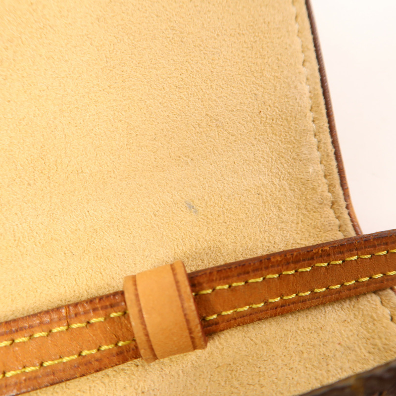 LOUIS VUITTON Monogram Pochette Twin GM金扣肩背袋-18