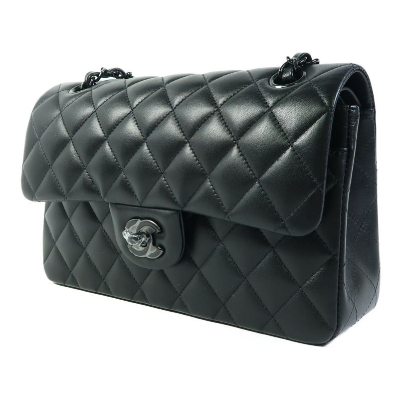 CHANEL 羊皮皮革Classic 23鏈帶肩背袋-2