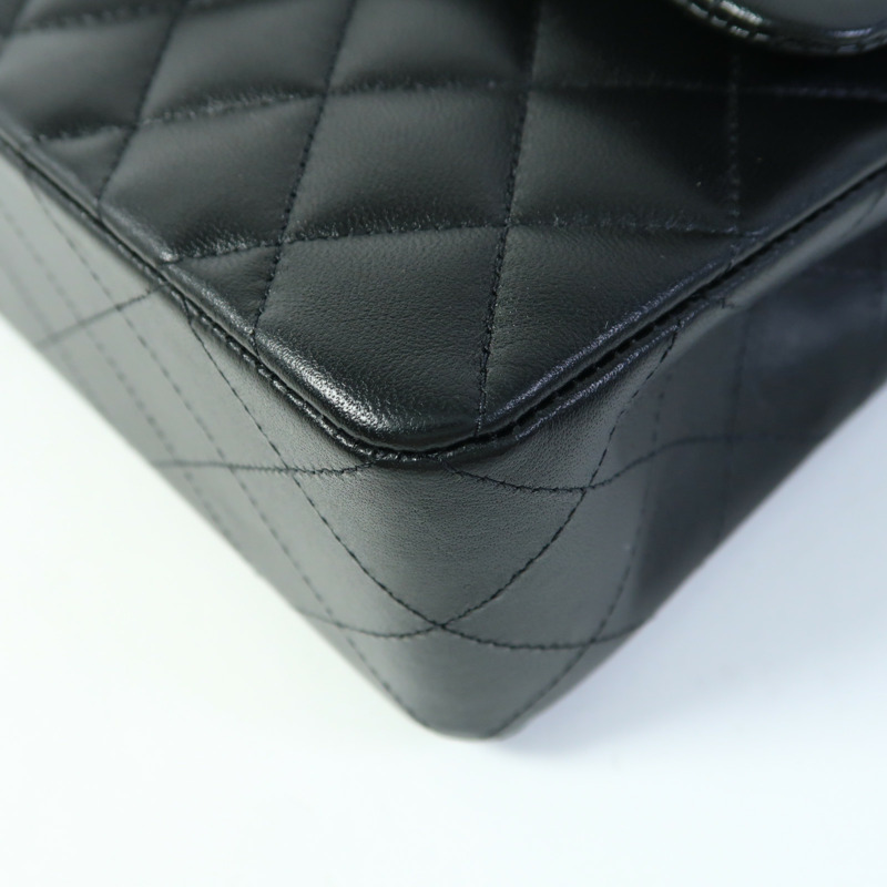 CHANEL 羊皮皮革Classic 23鏈帶肩背袋-10