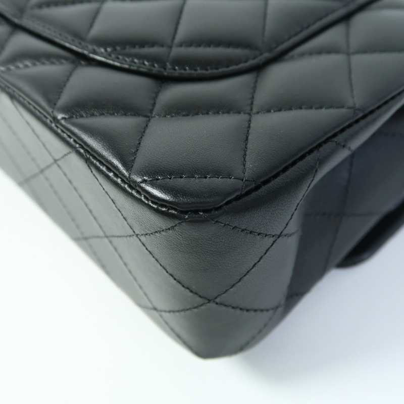 CHANEL 羊皮皮革Classic 23鏈帶肩背袋-12