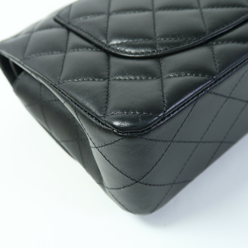 CHANEL 羊皮皮革Classic 23鏈帶肩背袋-13