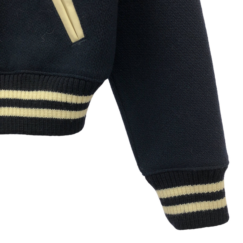 POLO RALPH LAUREN 羊毛混紡飛行員夾克 Stajan 羊毛海軍藍 二手男款-3