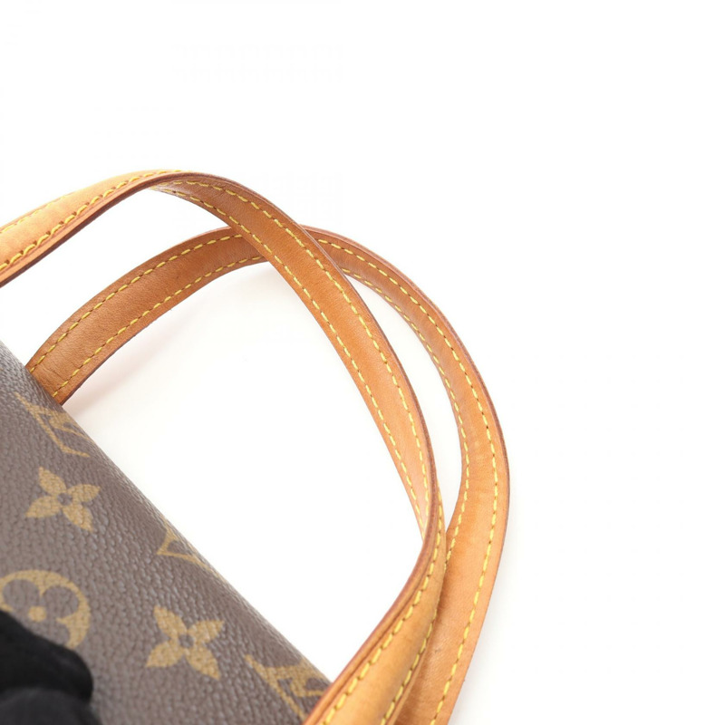 LOUIS VUITTON Sonatine 手提包 M51902 Monogram 帆布 皮革 棕色 二手 女款-5