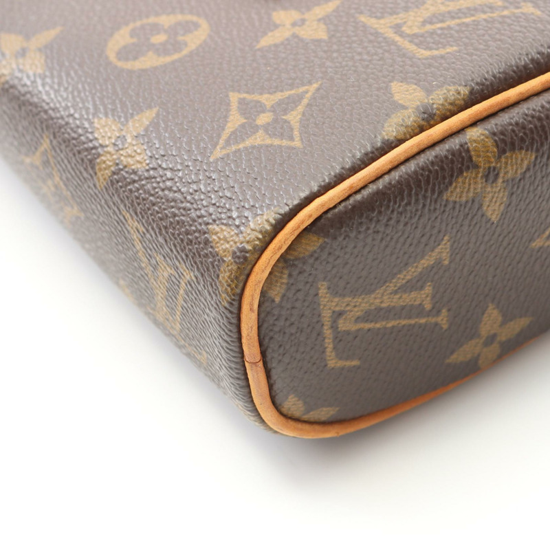 LOUIS VUITTON Sonatine 手提包 M51902 Monogram 帆布 皮革 棕色 二手 女款-7