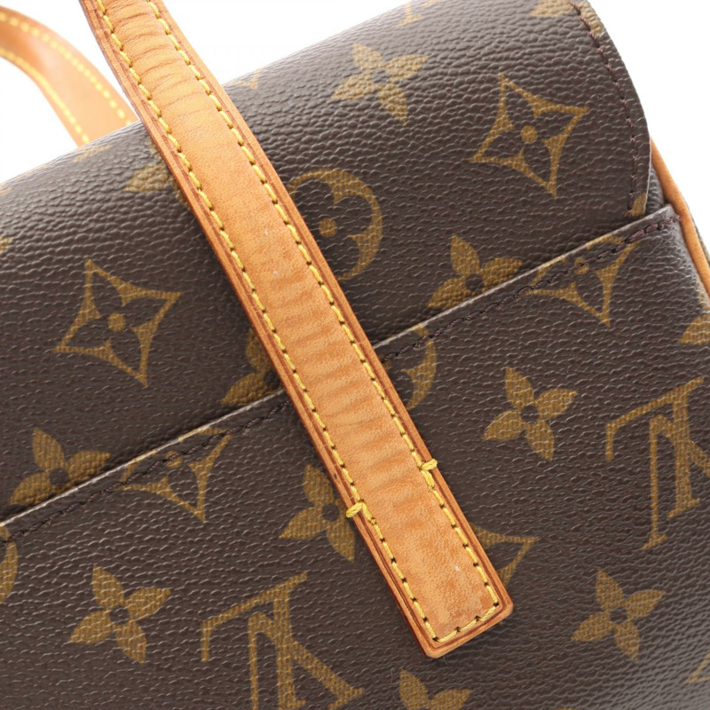 LOUIS VUITTON Sonatine 手提包 M51902 Monogram 帆布 皮革 棕色 二手 女款-8