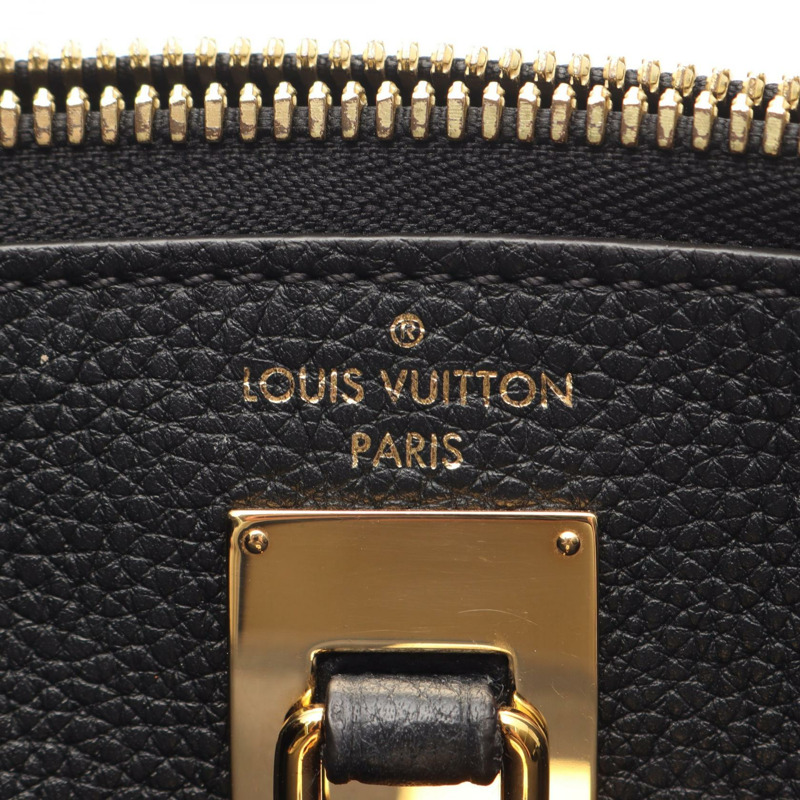 LOUIS VUITTON City Steamer PM 單肩包 手提包 M53028 皮革 黑色 二手 女士 LV-3
