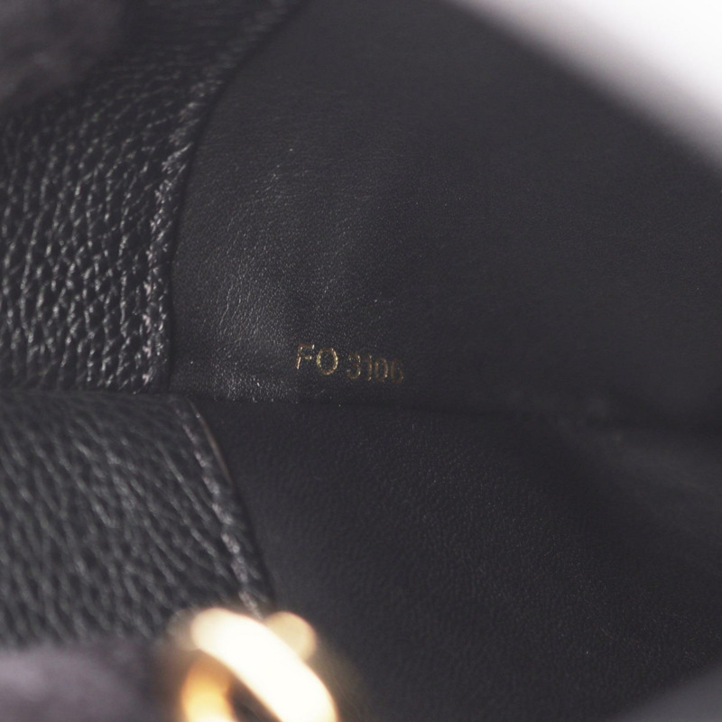 LOUIS VUITTON City Steamer PM 單肩包 手提包 M53028 皮革 黑色 二手 女士 LV-4