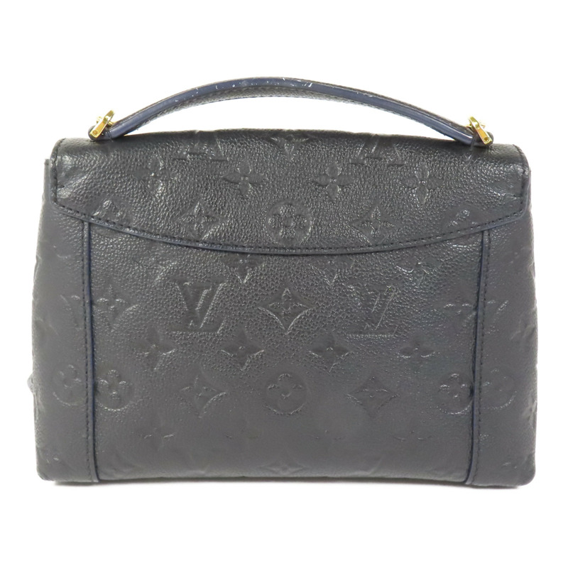 LOUIS VUITTON Monogram Empreinte Blanche BB金扣肩背袋-2
