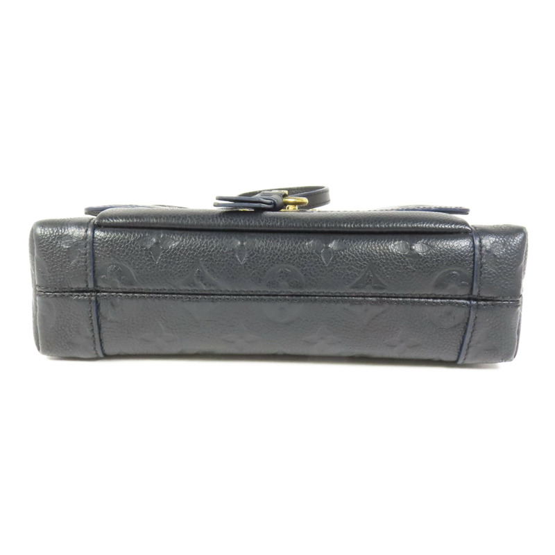 LOUIS VUITTON Monogram Empreinte Blanche BB金扣肩背袋-3