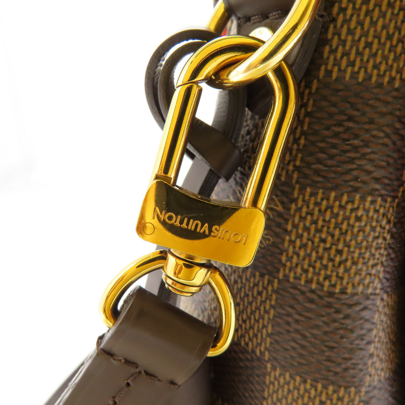 LOUIS VUITTON Damier Croisette金扣手挽肩背兩用袋-6