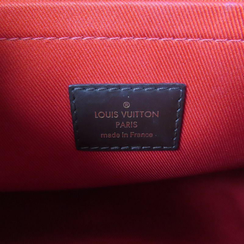 LOUIS VUITTON Damier Croisette金扣手挽肩背兩用袋-10