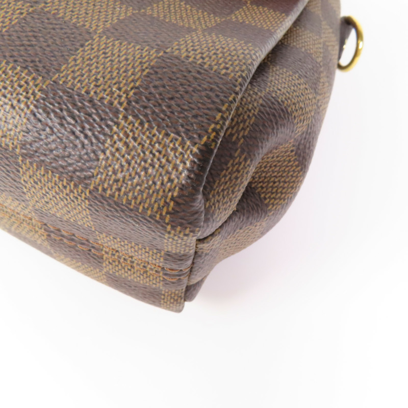 LOUIS VUITTON Damier Croisette金扣手挽肩背兩用袋-12