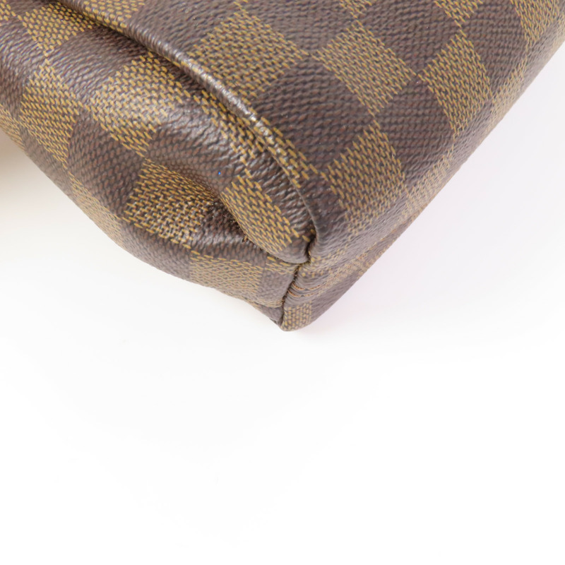 LOUIS VUITTON Damier Croisette金扣手挽肩背兩用袋-13