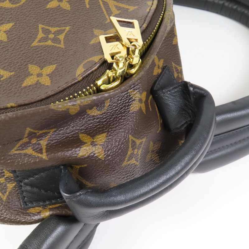 LOUIS VUITTON Monogram Palm Springs PM金扣背包-5