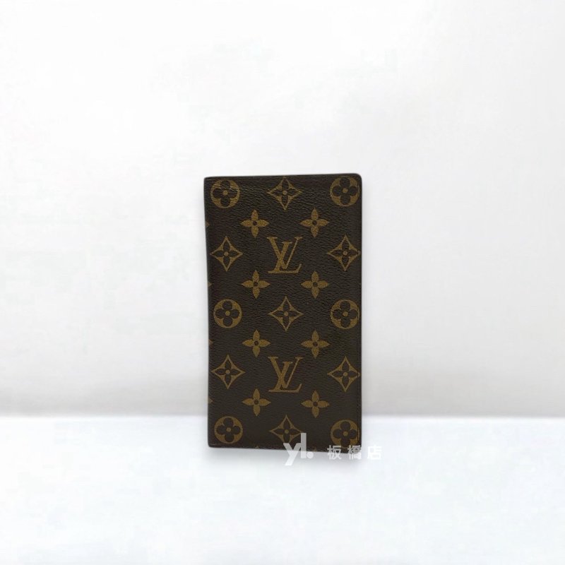 LV 原花對開長夾-0