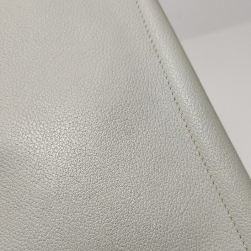 Hermes Pochette Pliplat 手拿包 Evercolor 牛皮 80珍珠灰框R刻-13