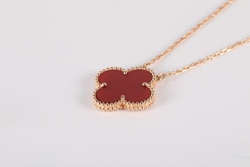 VAN CLEEF&ARPELS(梵克雅寶) Vintage Alhambra 中大號單花項鏈-1