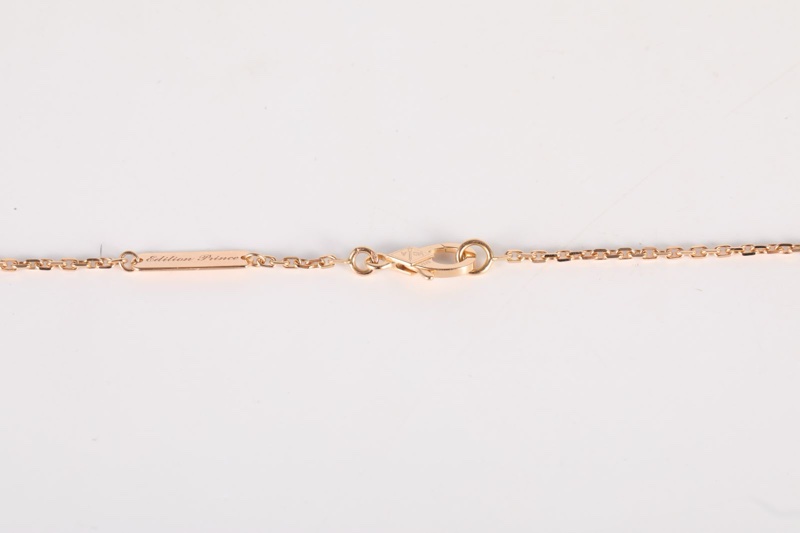 VAN CLEEF&ARPELS(梵克雅寶) Vintage Alhambra 中大號單花項鏈-4