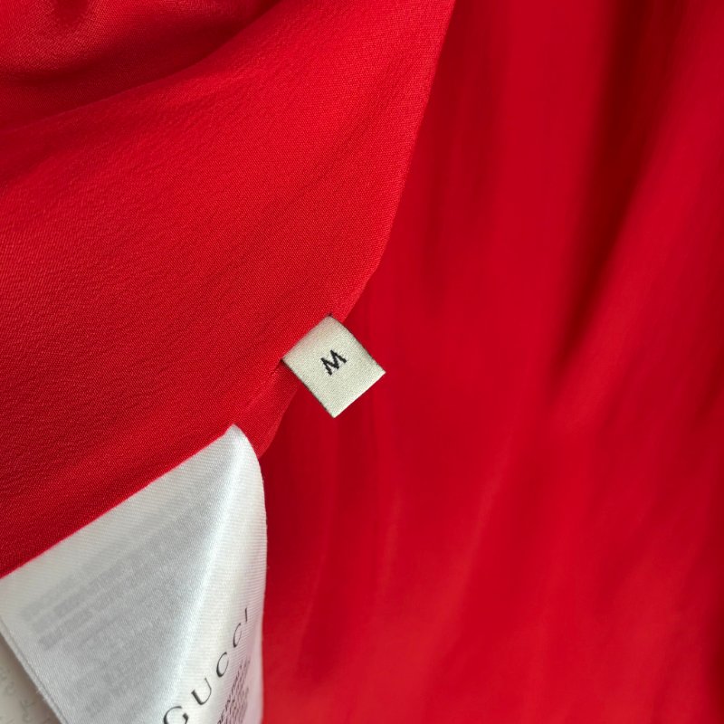 ::GUCCI:: 滿版雙G 紅色開襟上衣 外套 Red double G full-print-17