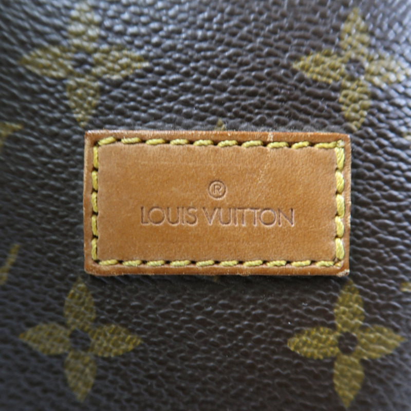 LOUIS VUITTON Monogram Saumur 35金扣肩背袋-5