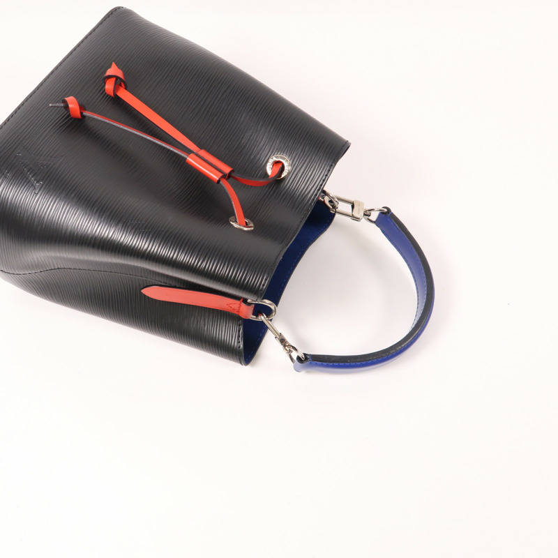 LOUIS VUITTON Epi Neo Noe BB銀扣手挽肩背兩用袋-5