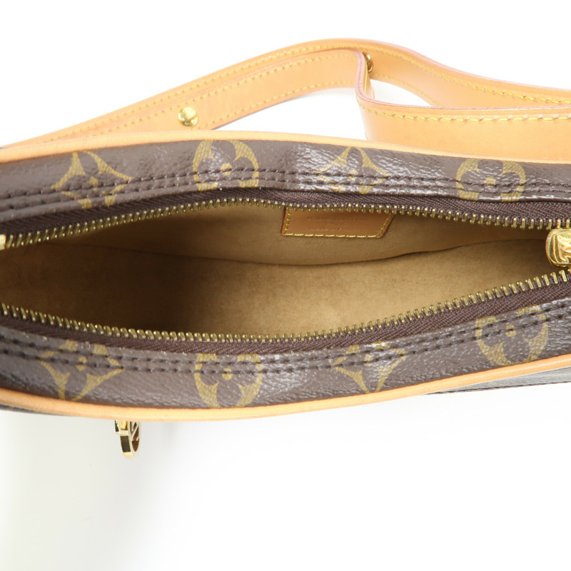 LOUIS VUITTON Monogram Loop金扣肩背袋-4