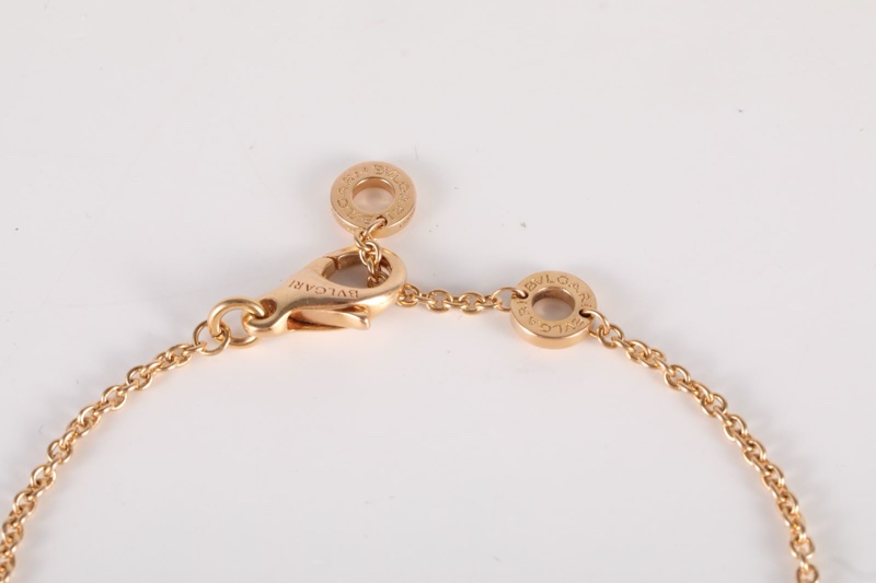 BVLGARI(寶格麗) B.ZERO1 小彈簧手鏈 18K玫瑰金 S-M碼 玫瑰金-4