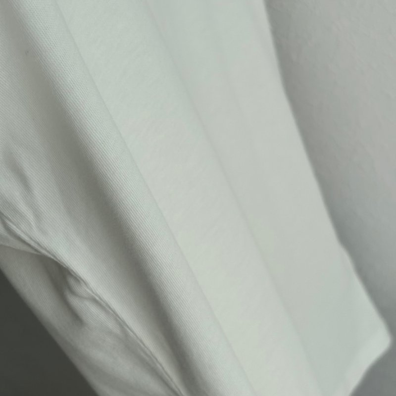 ::MONCLER:: 白色棉質T恤 品牌標誌字母LOGO-6