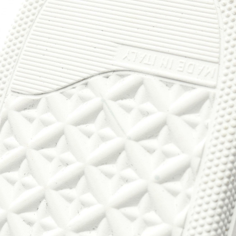 Christian Dior 黑色網眼平底皮靴,二手女款 #37-7