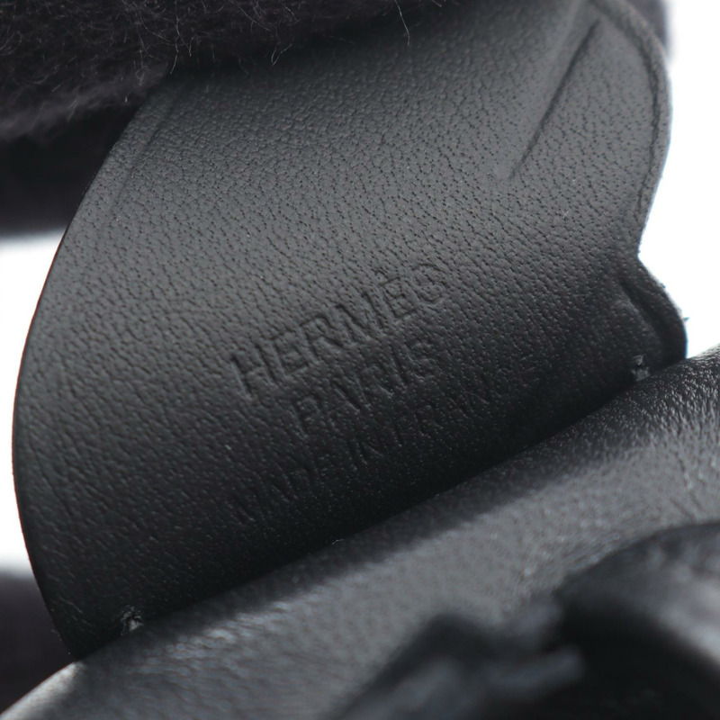 HERMES Rodeo Pegasus PM 吊飾 Vaux Swift 皮革 Swift 皮革 / Agneau milo 黑色 二手 女款-2