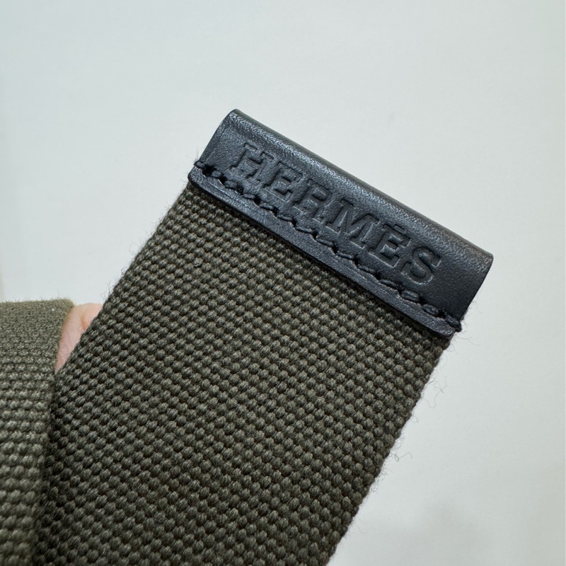 HERMES 愛馬仕 Nomade 40 帆布 腰帶 皮帶-16