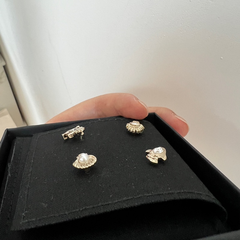 Chanel 25C 早春款耳環 一套四款耳釘-3