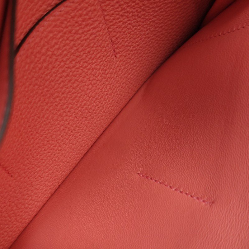 Hermes Dogon Duo 牛皮 純色 馬鞍釘 鎖扣 手拿包-8